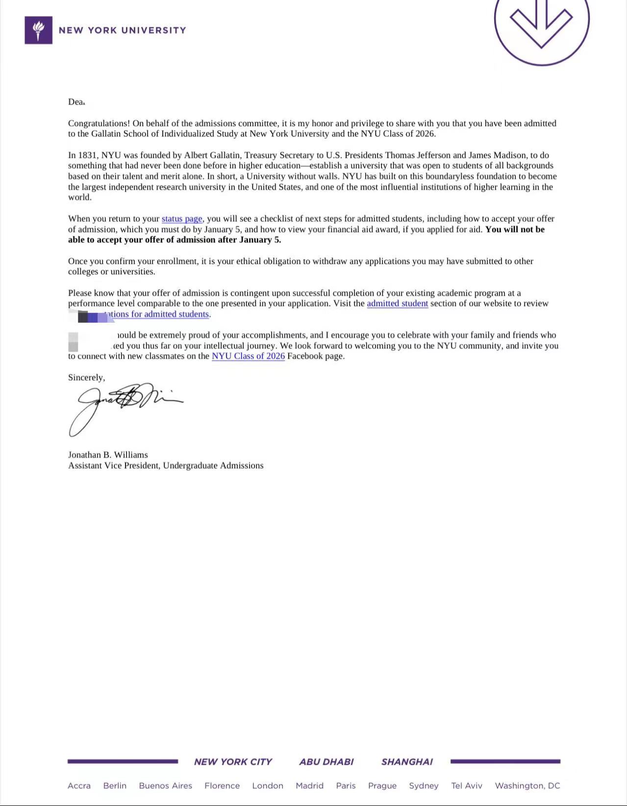 高中生申请新美国留学成功案例